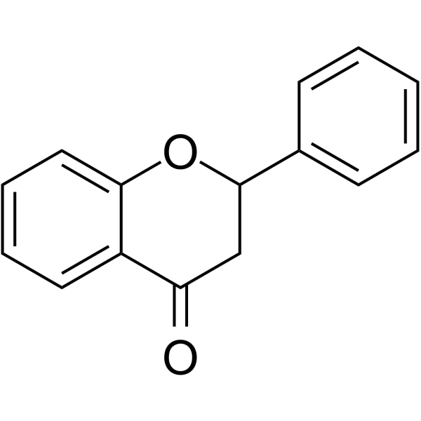 Flavanone Chemical Structure Flavanone(Synonyms: 黄烷酮)