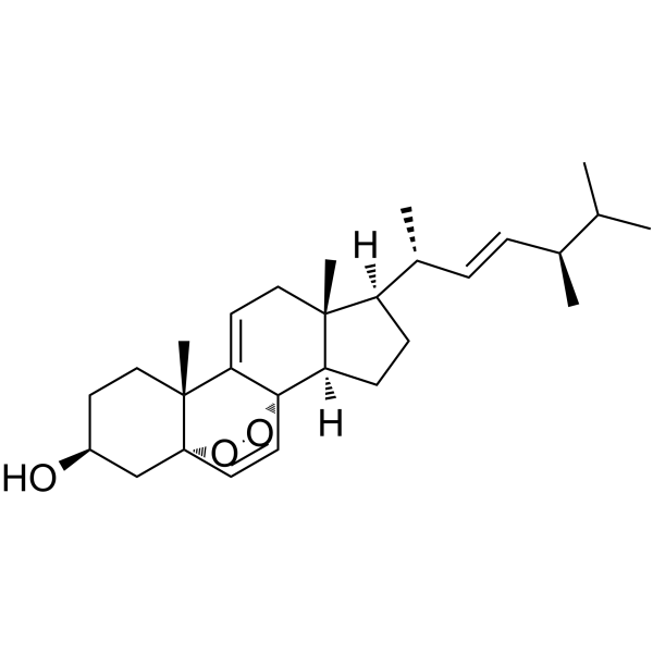 5,8-Epidioxyergosta-6,9(11),22-trien-3-ol(Synonyms: 9,11-Dehydroergosterol peroxide;  9(11)-DHEP)