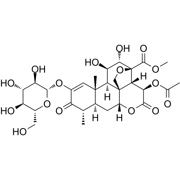 Yadanzioside F(Synonyms: 鸦胆子苷F)