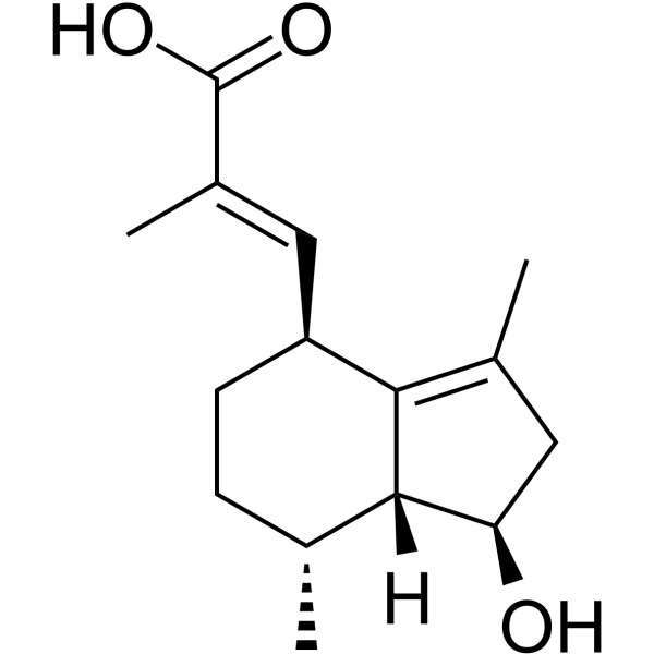 Hydroxyvalerenic acid Chemical Structure Hydroxyvalerenic acid(Synonyms: 羟基缬草酸)