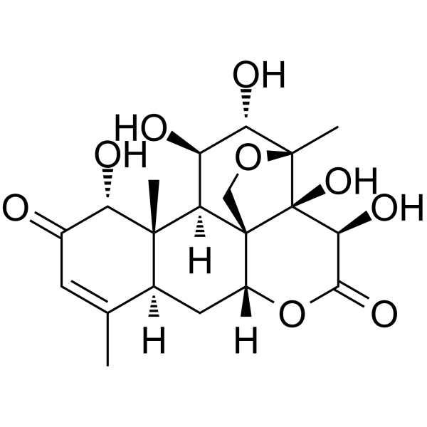Yadanziolide C Chemical Structure Yadanziolide C