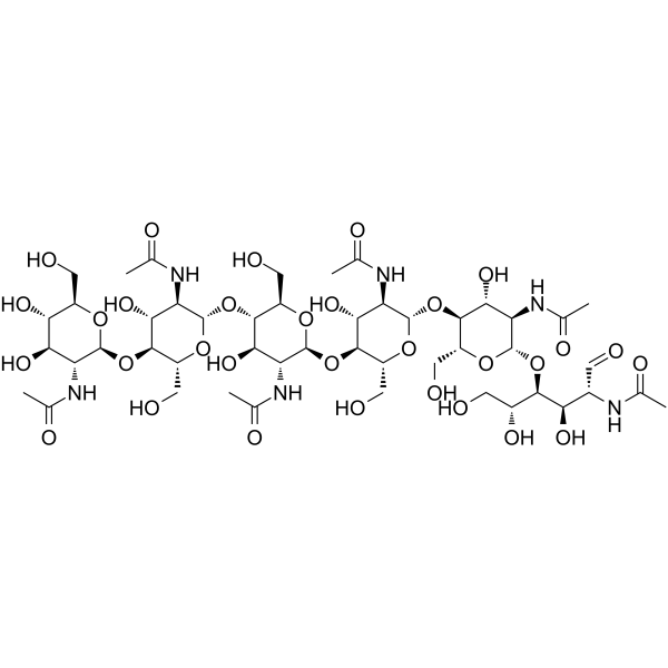 Hexa-N-acetylchitohexaose Chemical Structure Hexa-N-acetylchitohexaose