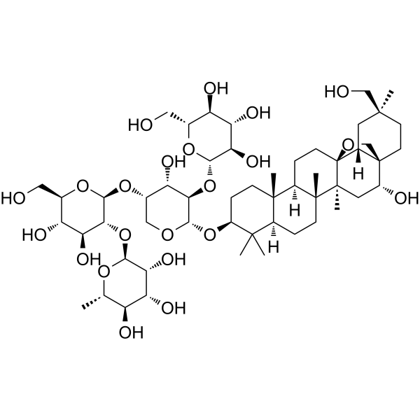 Ardisicrenoside A Chemical Structure Ardisicrenoside A
