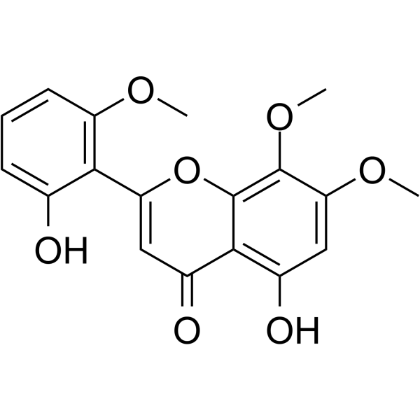 Rivularin(Synonyms: Skullcapflavone)