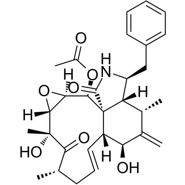 19,20-Epoxycytochalasin D Chemical Structure 19,20-Epoxycytochalasin D