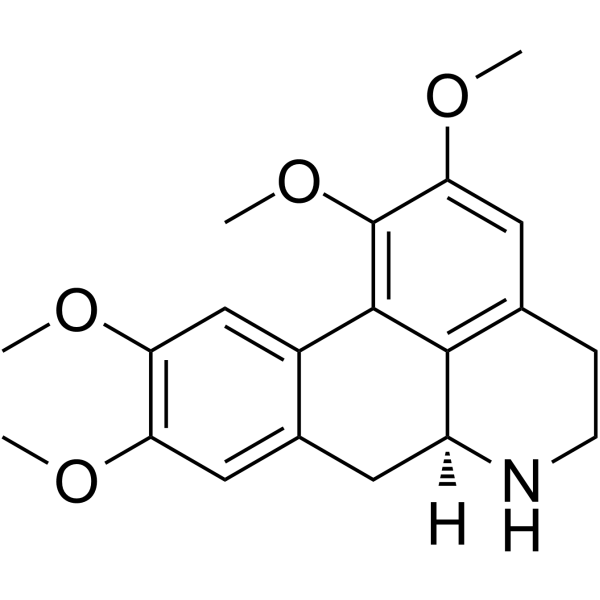 Norglaucine Chemical Structure Norglaucine(Synonyms: (+)-Norglaucine)