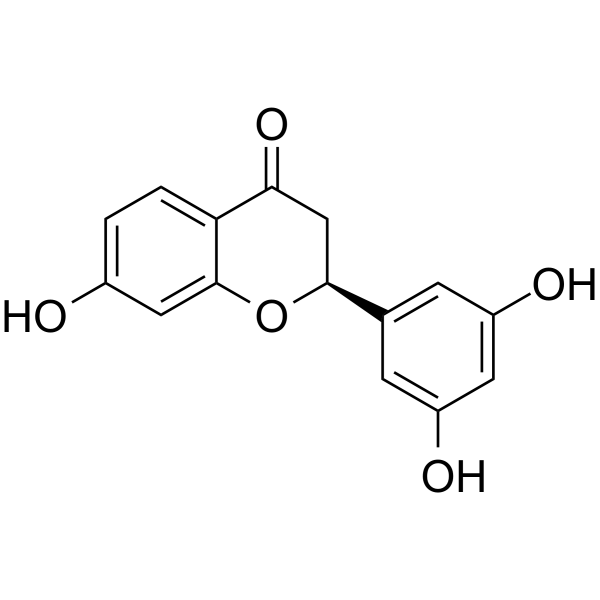 7,3′,5′-Trihydroxyflavanone Chemical Structure 7,3′,5′-Trihydroxyflavanone