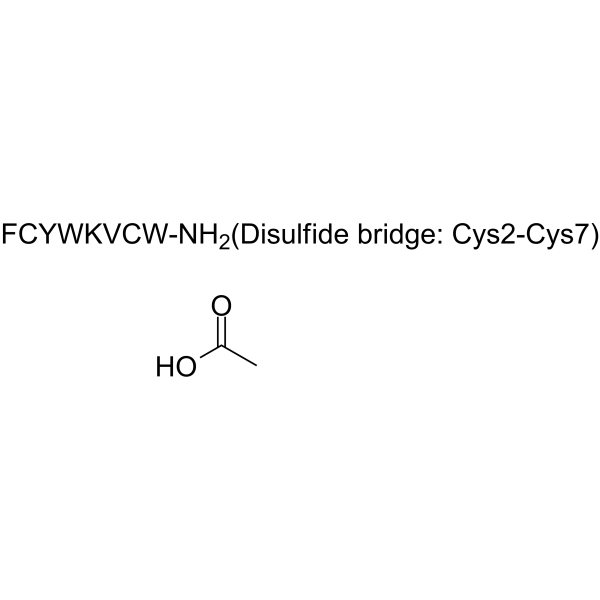 Vapreotide acetate(Synonyms: RC-160 acetate;  BMY-41606 acetate)