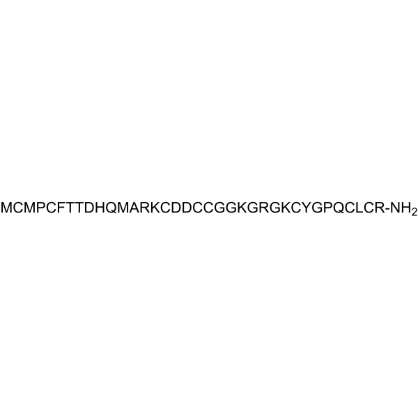 Chlorotoxin(linear) Chemical Structure Chlorotoxin(linear)(Synonyms: 氯毒素)