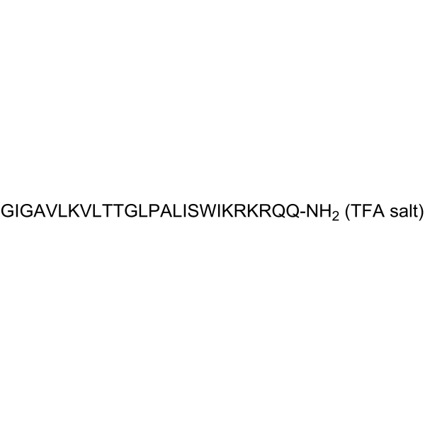 Melittin TFA Chemical Structure Melittin TFA(Synonyms: 蜂毒肽三氟乙酸盐;蜂毒素三氟乙酸盐)