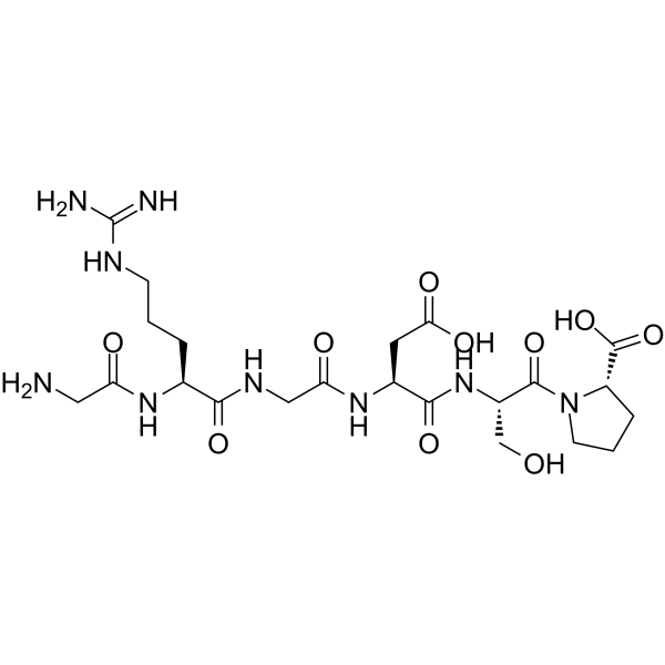 GRGDSP Chemical Structure GRGDSP