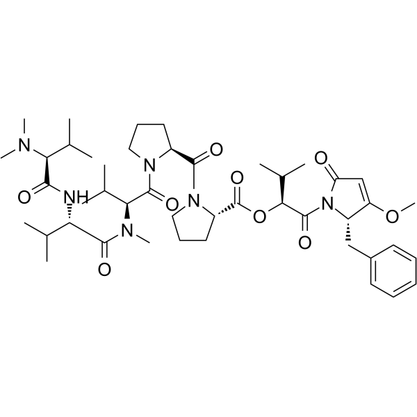 Dolastatin 15 Chemical Structure Dolastatin 15(Synonyms: DLS 15)