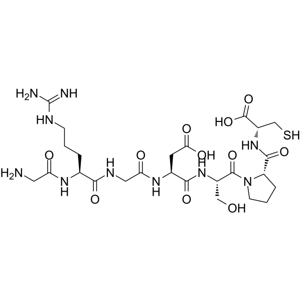 GRGDSPC Chemical Structure GRGDSPC