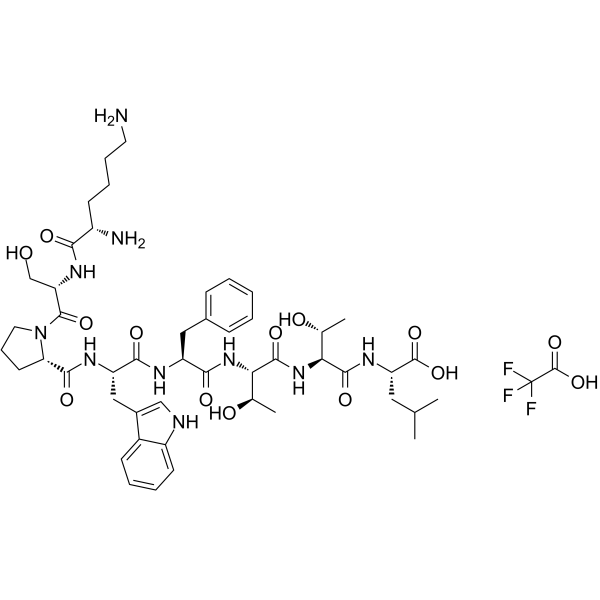 KSPWFTTL TFA Chemical Structure KSPWFTTL TFA