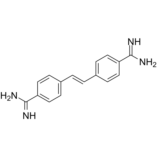 Stilbamidine(Synonyms: 司替巴脒; Ba 2652;  Stilbamidin)