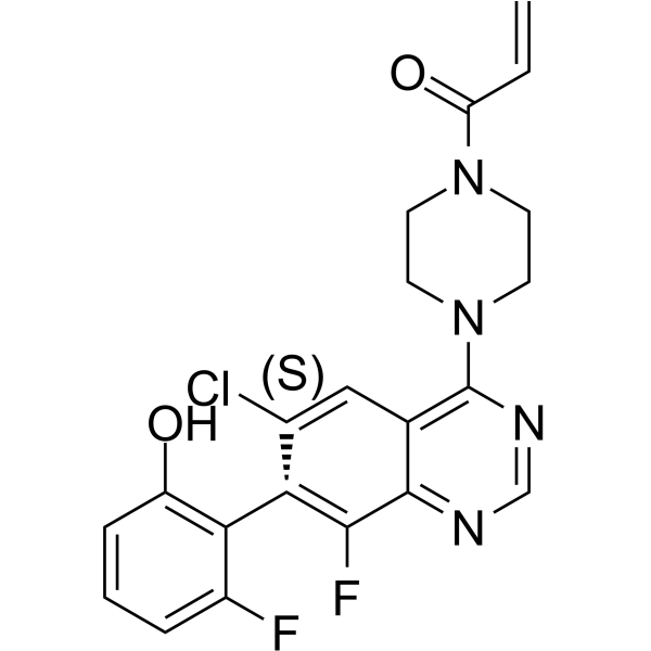 ARS-1620 Chemical Structure ARS-1620