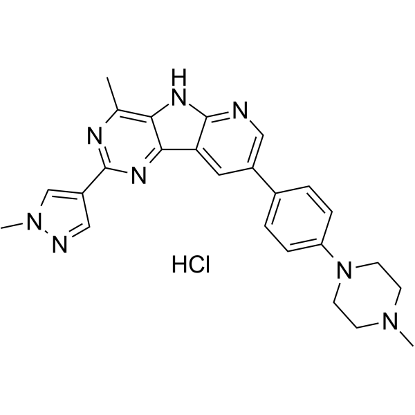 GNE 220 hydrochloride Chemical Structure GNE 220 hydrochloride
