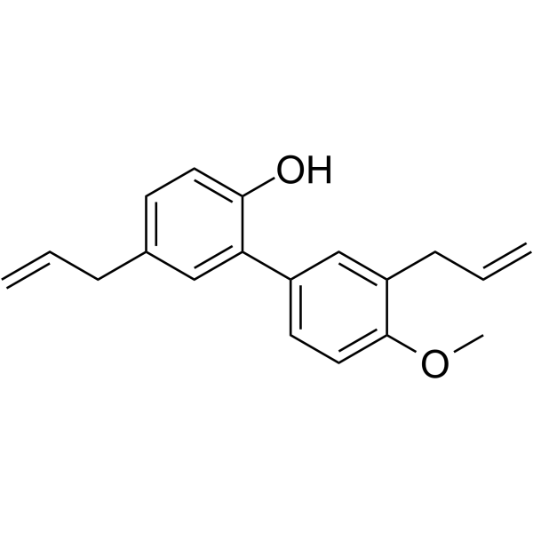 4-O-Methyl honokiol(Synonyms: 4--O-甲基和厚朴酚)