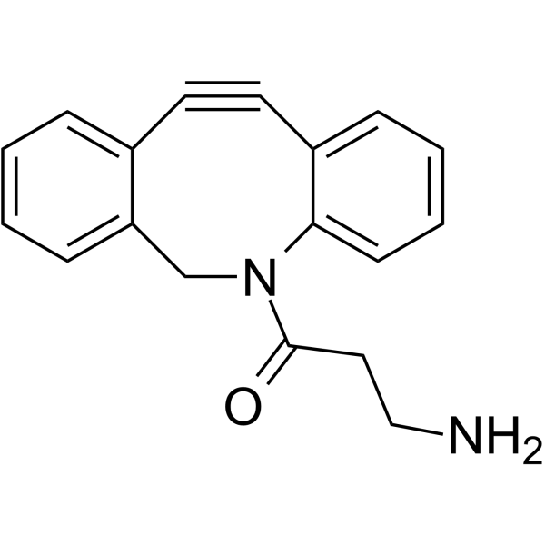 DBCO-amine Chemical Structure DBCO-amine