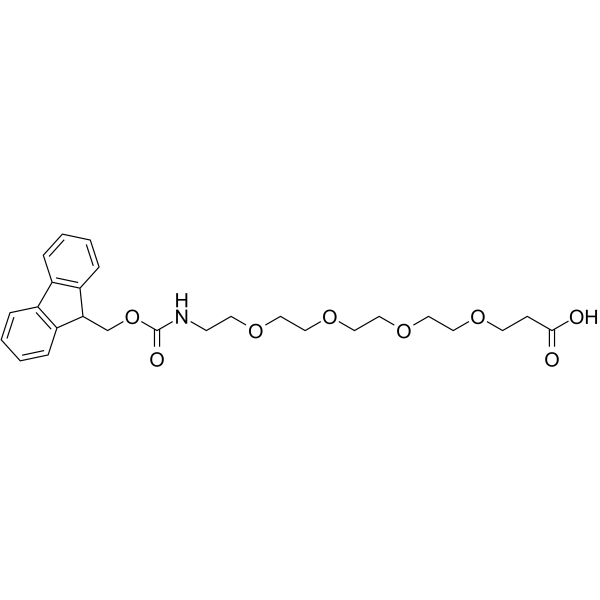 Fmoc-NH-PEG4-CH2CH2COOH(Synonyms: Fmoc-15-amino-4,7,10,13-tetraoxapentadecanoic acid)