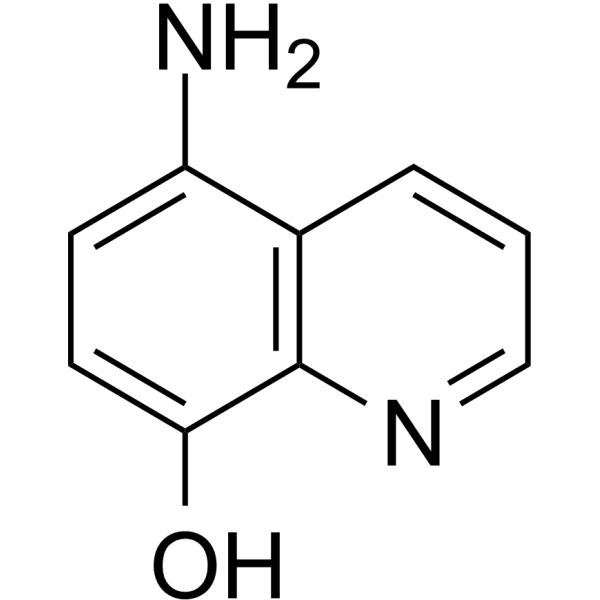 5-Amino-8-hydroxyquinoline Chemical Structure 5-Amino-8-hydroxyquinoline(Synonyms: 5A8HQ)