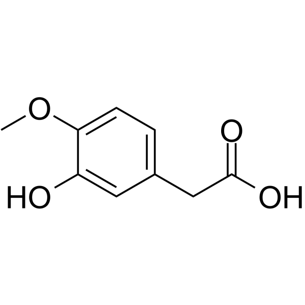 Isohomovanillic acid(Synonyms: 3-Hydroxy-4-methoxyphenylacetic acid;  iso-HVA;  Homoisovanillic acid)