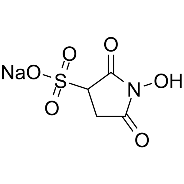N-Hydroxysulfosuccinimide sodium Chemical Structure N-Hydroxysulfosuccinimide sodium