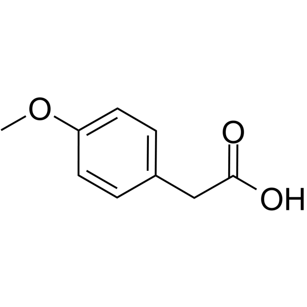 2-(4-Methoxyphenyl)acetic acid Chemical Structure 2-(4-Methoxyphenyl)acetic acid(Synonyms: 4-Methoxyphenylacetic acid)
