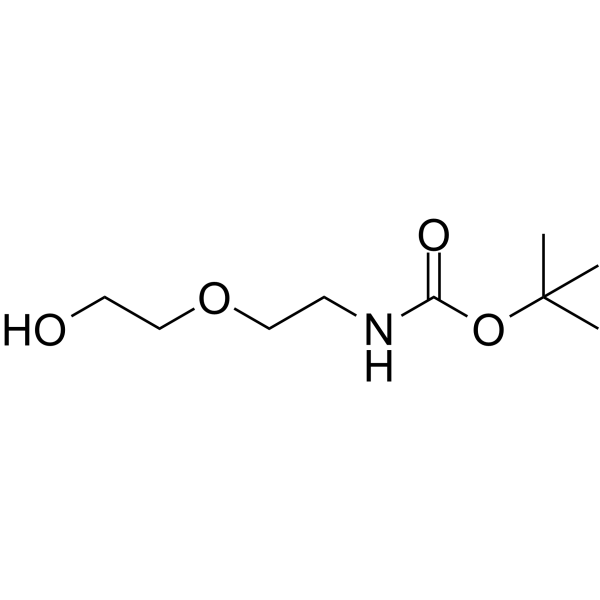Boc-NH-PEG2 Chemical Structure Boc-NH-PEG2(Synonyms: PROTAC Linker 11)