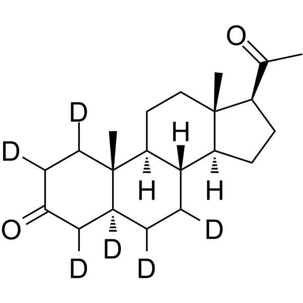 5a-Pregnane-3,20-dione-d6