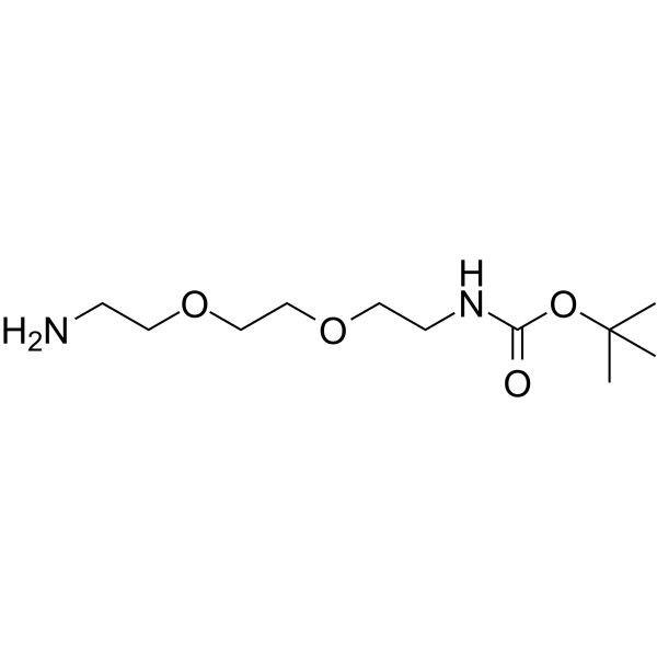 Boc-NH-PEG2-C2-NH2(Synonyms: PROTAC Linker 13)