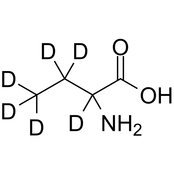 H-DL-Abu-OH-d6 Chemical Structure H-DL-Abu-OH-d6