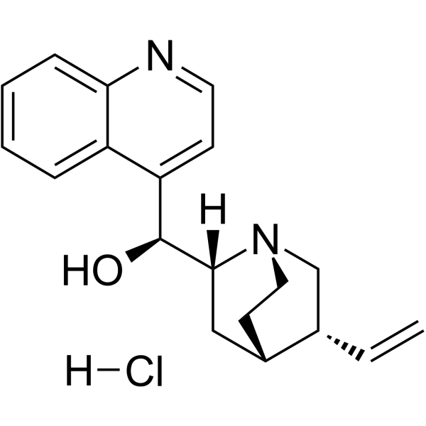 Cinchonine hydrochloride(Synonyms: 辛可宁盐酸盐; (8R,9S)-Cinchonine hydrochloride; LA40221 hydrochloride)
