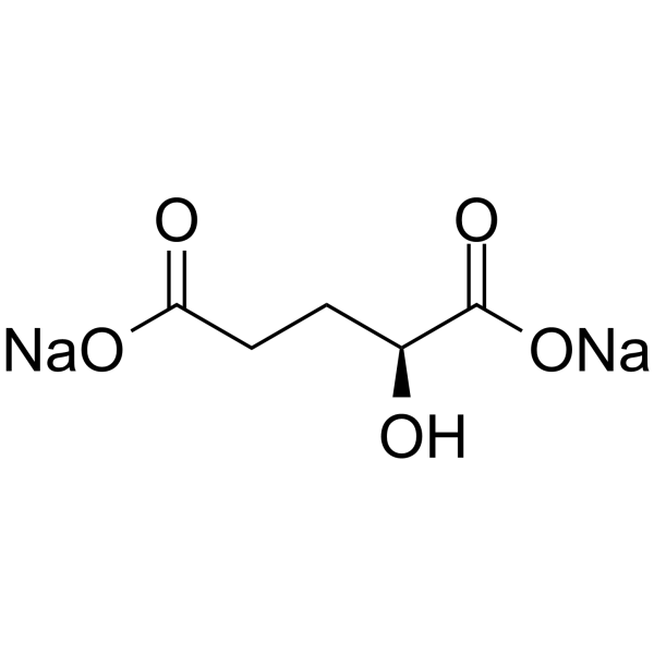L-2-Hydroxyglutaric acid disodium Chemical Structure L-2-Hydroxyglutaric acid disodium(Synonyms: (S)-2-Hydroxyglutaric acid disodium)