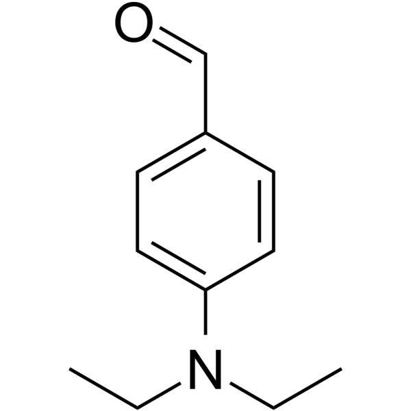 4-Diethylaminobenzaldehyde Chemical Structure 4-Diethylaminobenzaldehyde