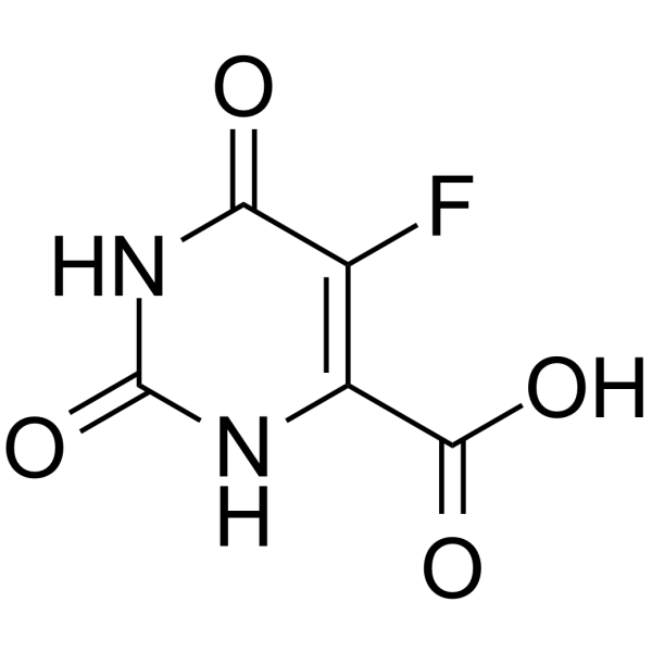 5-Fluoroorotic acid Chemical Structure 5-Fluoroorotic acid