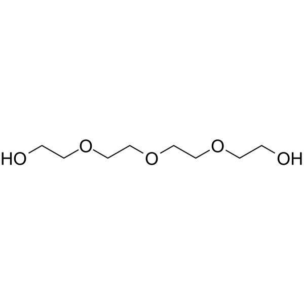Tetraethylene glycol Chemical Structure Tetraethylene glycol(Synonyms: 三缩四乙二醇; PROTAC Linker 18)