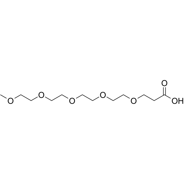 m-PEG5-acid Chemical Structure m-PEG5-acid