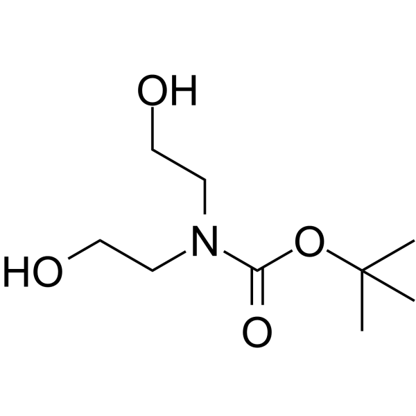 N-Boc-diethanolamine Chemical Structure N-Boc-diethanolamine