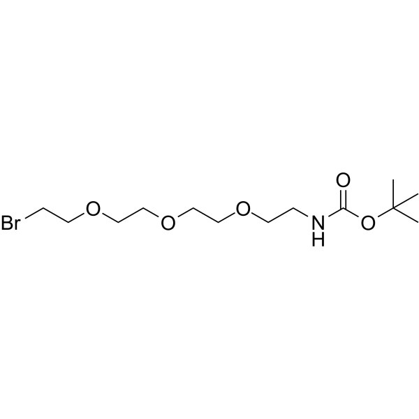 N-Boc-PEG4-bromide Chemical Structure N-Boc-PEG4-bromide
