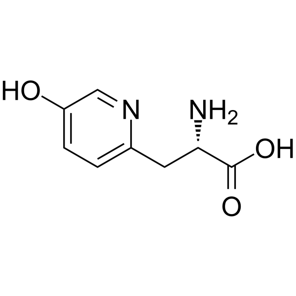 L-Azatyrosine Chemical Structure L-Azatyrosine