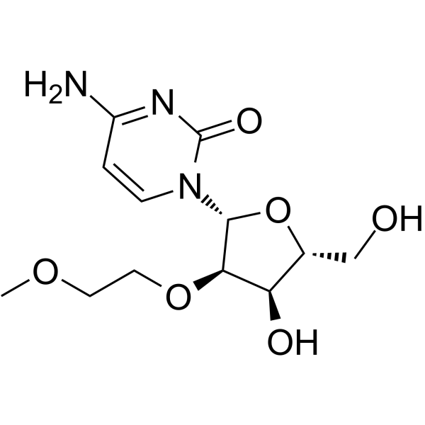 2'-O-(2-Methoxyethyl)-cytidine Chemical Structure 2