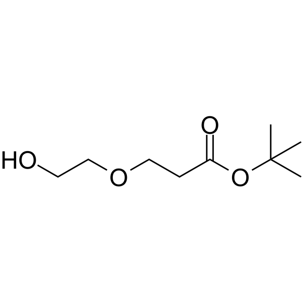 Hydroxy-PEG1-(CH2)2-Boc Chemical Structure Hydroxy-PEG1-(CH2)2-Boc