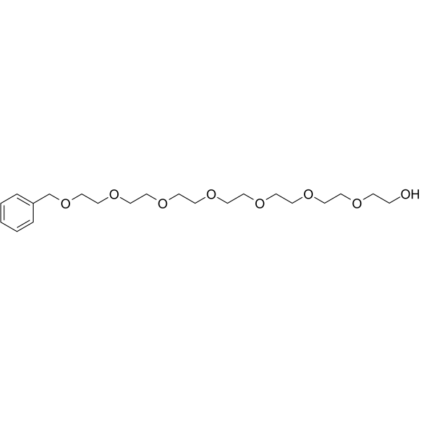 Benzyl-PEG7-alcohol Chemical Structure Benzyl-PEG7-alcohol