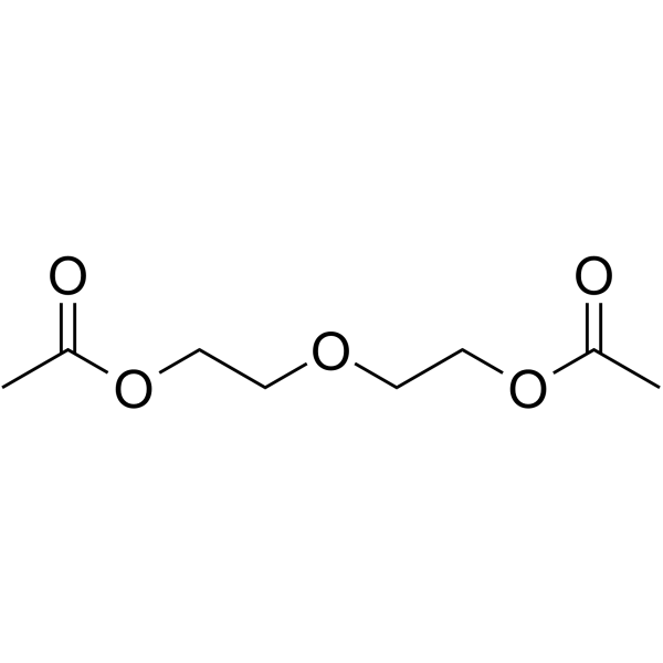 Diethylene glycol diacetate Chemical Structure Diethylene glycol diacetate