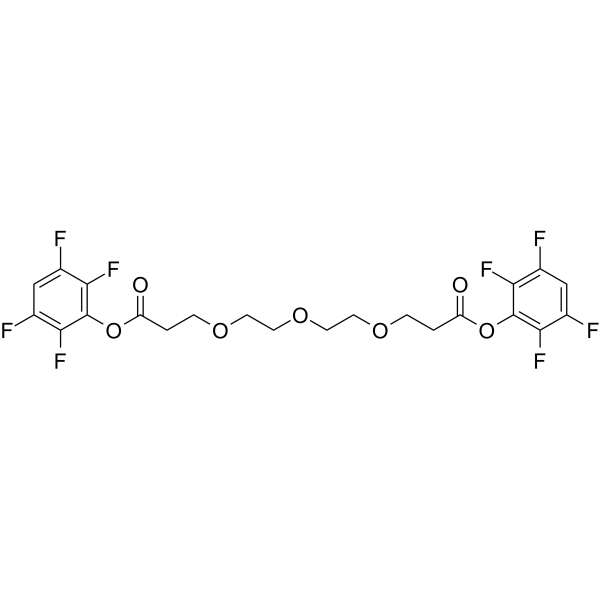 TFP-PEG3-TFP Chemical Structure TFP-PEG3-TFP