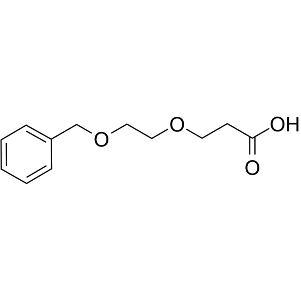 Benzyl-PEG2-acid Chemical Structure Benzyl-PEG2-acid