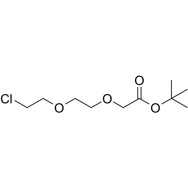 Chloro-PEG2-Boc Chemical Structure Chloro-PEG2-Boc