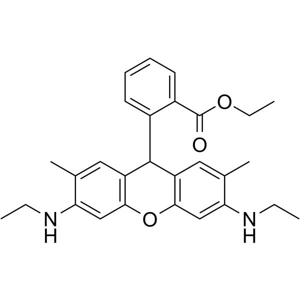 Dihydrorhodamine 6G Chemical Structure Dihydrorhodamine 6G(Synonyms: DHR 6G)