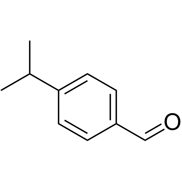 Cuminaldehyde Chemical Structure Cuminaldehyde(Synonyms: 4-异丙基苯甲醛)